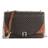 Aigner Diadora Crossover Bag - Dark Brown