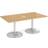 Dams Metal Trumpet Table Top 100x180cm