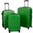 Borg Living Kuffertsæt 3 Stk Hardcase Grøn Musling