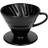 Hario V60 Coffee Dripper 02 Ceramic - Sort