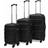 vidaXL Hardcase Trolley - 3 delar