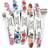 Shein Half-moon Shape Wood Piece Nail Art Sanding File - 100 180 Grit