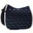 Eskadron Glossy Wave Contrast Sadelunderlag - Dark Blue/Navy