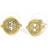 Harry Potter Earrings Time Turner - Gold Plated
