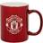 Manchester United Red Metallic Mug