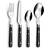 Amefa Saxo Metal Bicoloured 16-Piece Cutlery Set 16pcs