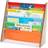 Livivo 5-Tier Children Sling Bookcase with Shelves Rack