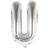Rico Design Folienballon u silber