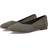 Toms Dam Jutti Neat balett platt, Olivnatt repreve stickning