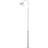 Konstsmide Vega White Lamp Post 240cm