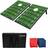 GoSports Football Cornhole Set Customize With Your Team's Decals Includes Boards, Bean Bags & Case