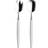 Skaugum Pure White - Vit Salladsbestick 2st