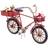 BigBuy Christmas Bicycle Red Christmas Tree Ornament