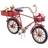 BigBuy Christmas Bicycle Red Julgranspynt