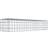 Gabiona Anbaugabione Typ 3 100 cm x 20 cm x 30 cm Maschenweite 5 cm x 5 cm C-Ring