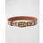 Burberry Check Canvas Leather Belt -