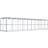Gabiona Anbaugabione Typ 3 100 cm x 20 cm x 20 cm Maschenweite 10 cm x 10 cm C-Ring