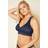 Cosabella Damer Never Say Nevertm Curvy Racie Racerback bralette BH, marinblå