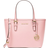 Michael Kors Jet Set Travel Extra Small Saffiano Leather Top Zip Tote Bag - Powder Blush