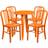 Flash Furniture Thomas Commercial Grade Patio Dining Set