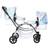 Roma Polly Twin Dolls Pram Mermaid