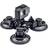 Triple Suction Cup Mount Holder for GoPro/DJI