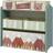 ZONEKIZ Units with 6 Fabric Bins Organiser