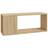 vidaXL Table Sonoma Oak TV-bord 80x32cm