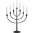 Star Trading Titus Black Adventsljusstake 38cm