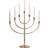 Star Trading Titus Brass Adventsljusstake 38cm