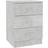 vidaXL 800458 Concrete Grey Sängbord 35x38cm