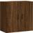 vidaXL 60x31x60cm Brown Oak Väggskåp 60x60cm