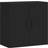 vidaXL 60x31x60cm Black Veggskap 60x60cm