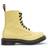 Dr. Martens 1460 Women's Black Eyelet Lace Up Boots - Lemon Yellow