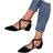 Shein Simple And Fashionable Pointed - Black