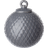 Lyngby Porcelæn Rhombe Dark Grey Dekoration