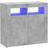 vidaXL 804332 Concrete Grey Sideboard 80x75cm