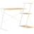 vidaXL 20291 White/Oak Writing Desk 50x116cm