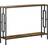 Homcom Industrial Rustic Brown Console Table 58.9x269.2cm