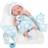 JC Toys La Newborn Girl Blue Outfit Doll 38cm & Accessories