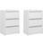 vidaXL Engineered Wood White