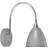 AH Belysning Smögen Grey/Chrome Väggarmatur ∅ 11cm