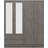 SECONIQUE Nevada Black Wardrobe 154x182.5cm