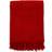 Klippan Yllefabrik Gotland Blankets Red (200x130cm)