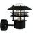 Nordlux Vejers Up Black Wall light ∅ 22cm