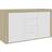 vidaXL 801846 White/Sonoma Oak Skænk 120x69cm