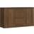 vidaXL 815494 Brown Oak Sideboard 120x69cm