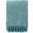 Klippan Yllefabrik Gotland Blankets Turquoise (200x130cm)