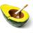 Gadget Master Avocado Ashtray