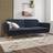 Novogratz Tallulah Memory Blue Velvet Soffa 210.8cm 2-sits